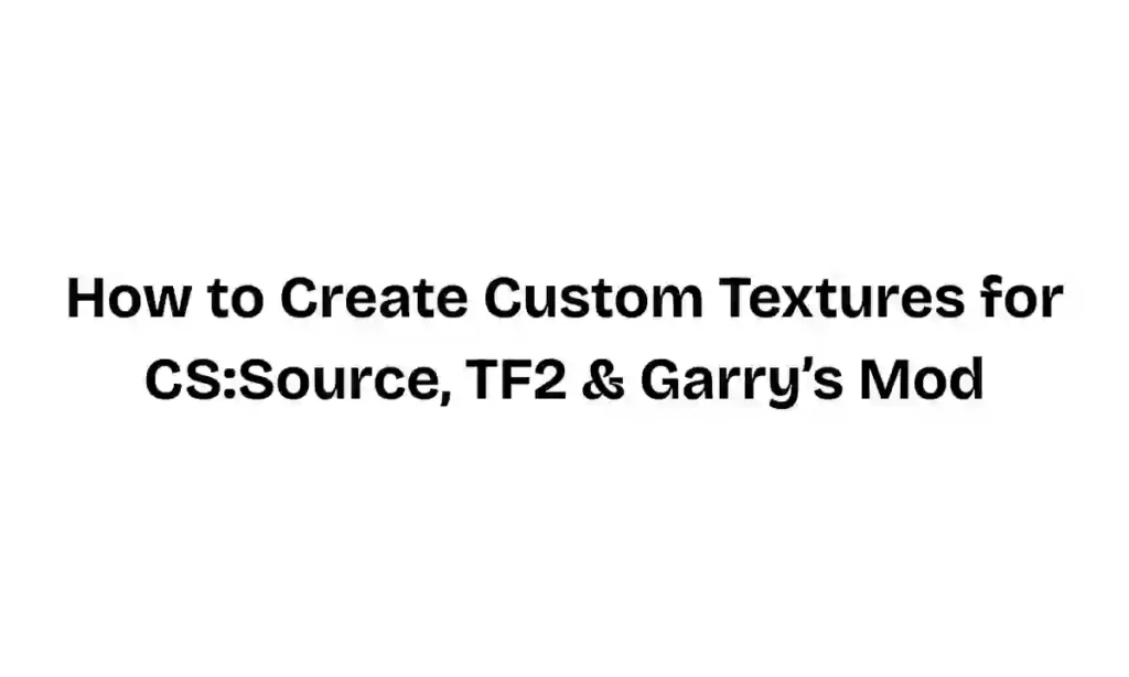 How to Create Custom Textures